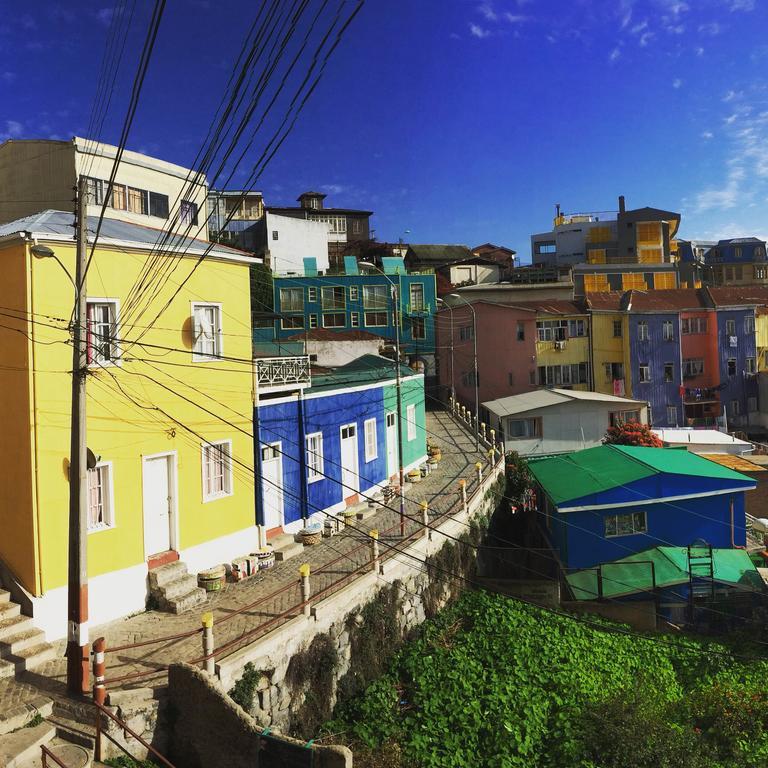 The Travelling Chile Otel Valparaíso Dış mekan fotoğraf